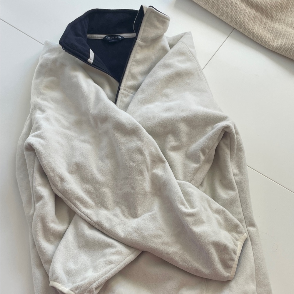 Lands' End Black Fleece Jacket